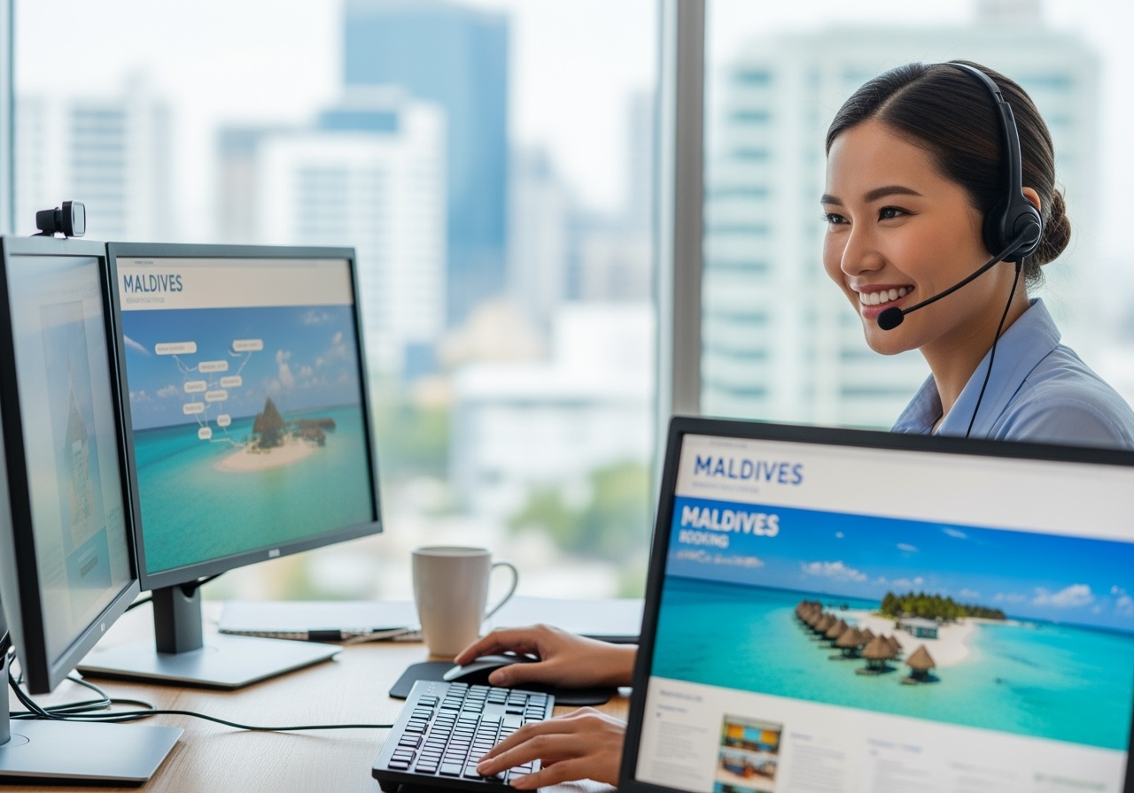Professional customer service representative